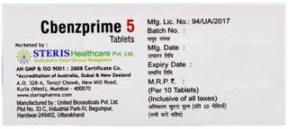 Cbenzprime 5 Tablet 10